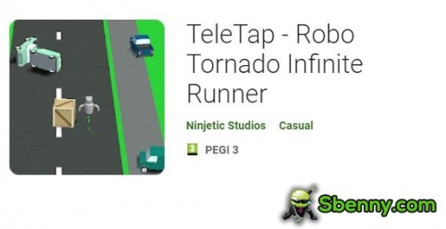 TeleTap - Robo Tornado Infinite Runner APK