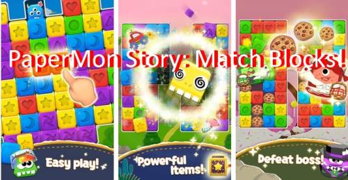 PaperMon Story: Match Blocks! MOD APK