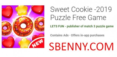 Sweet Cookie -2019 Puzzle Free Game MOD APK