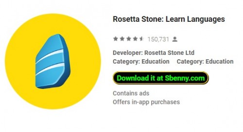 Rosetta Stone Pro Apk Learn Languages v4.1.2 [Unlocked] [Latest]