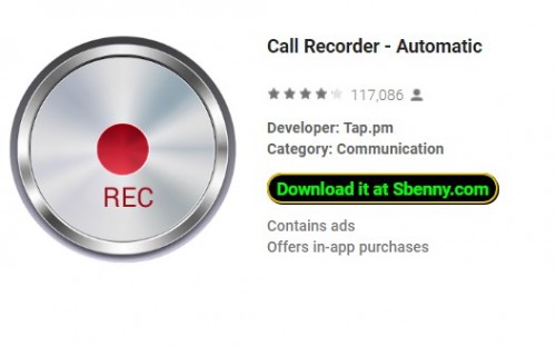 Call Recorder – Automatic premium v1.1.157 Apk [Latest]