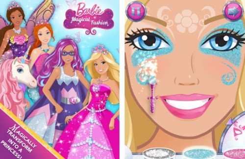 barbie magical fashion online