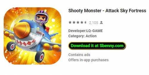Shooty Monster - Attack Sky Fortress MOD APK