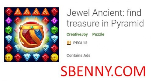 Jewel Ancient: find treasure in Pyramid MOD APK