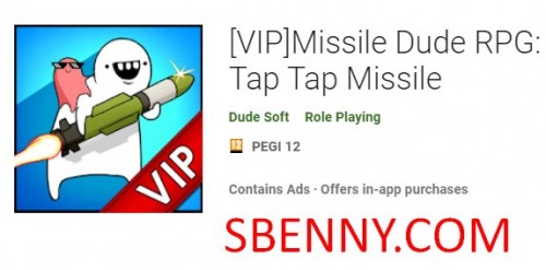 (VIP)Missile Dude RPG: Tap Tap Missile APK