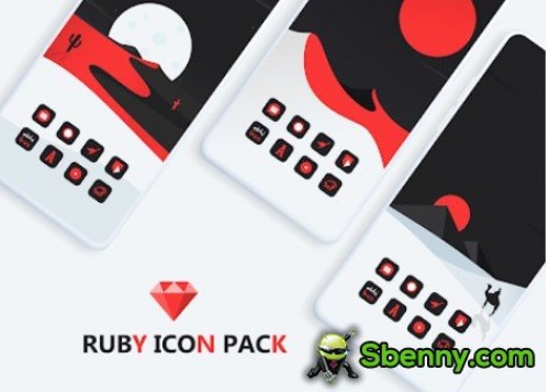 Ruby Icon Pack MOD APK