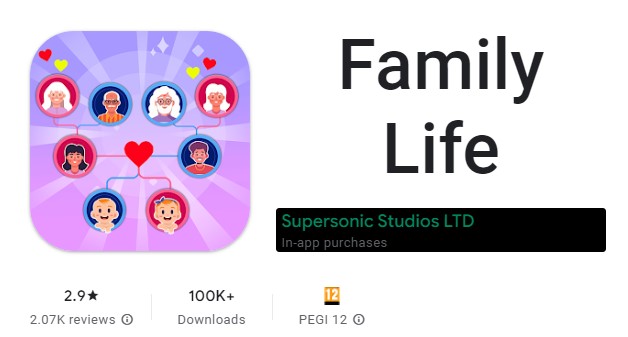 Family Life v1.0.32 Mod Apk, Unlimited Life Points