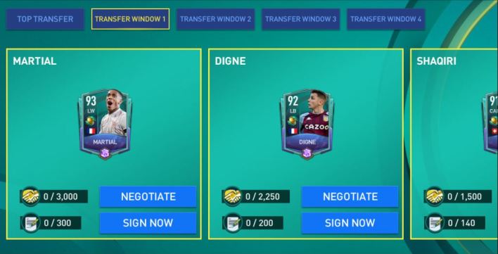 FIFA Mobile 22 beste transfers