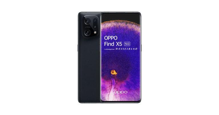 Oppo Find X5 显示测试