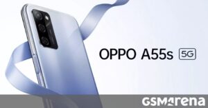 Представлен Oppo A55s 5G: более дешевая версия A55 5G