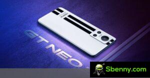 Realme GT Neo3 inicia lançamento global, Pad Mini junta-se