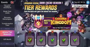 Cookie Run: Kingdom: Melhores Meta Cookies para Arena – Dark Cacao Temporada 1