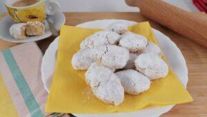 Ricciarelli, receta de suaves galletas Siena con almendras