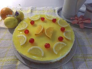 Zitronen-Käsekuchen, No-Bake-Rezept