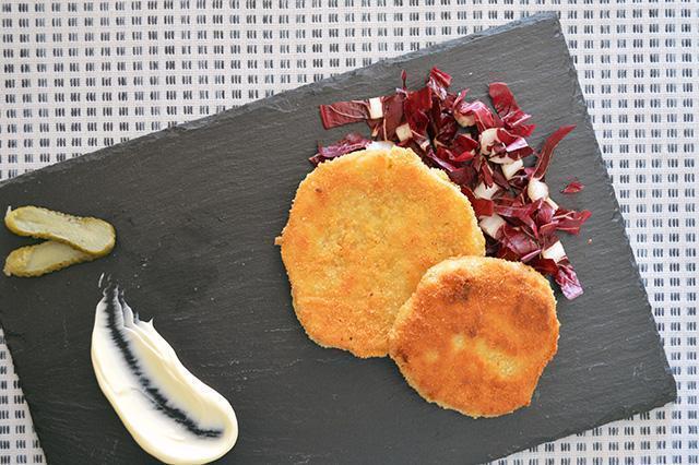 Celeriac cutlet for a different second
