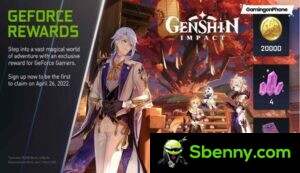 Como reivindicar recompensas Genshin Impact GeForce gratuitamente