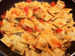 Handgemaakte visravioli: het recept zoals in het restaurant