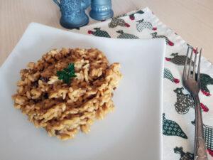 Le risotto aux champignons et au safran, un classique