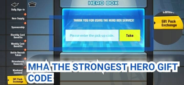 My Hero Academia Strongest Hero Codes - Redeem Gift Codes