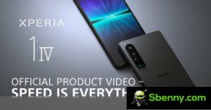 تسلط مقاطع الفيديو الترويجية من Sony Xperia 1 IV الضوء على جميع الميزات الرئيسية للرائد الجديد