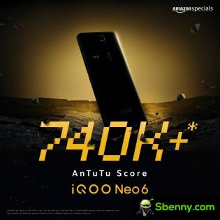 iQOO Neo6 będzie wyposażony w 12 GB pamięci RAM, 256 GB pamięci i 80 W ładowania