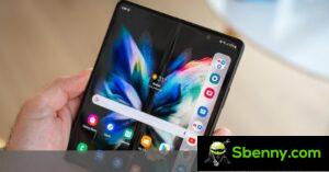 Samsung Galaxy Z Fold4 folding screen to have a less prominent fold