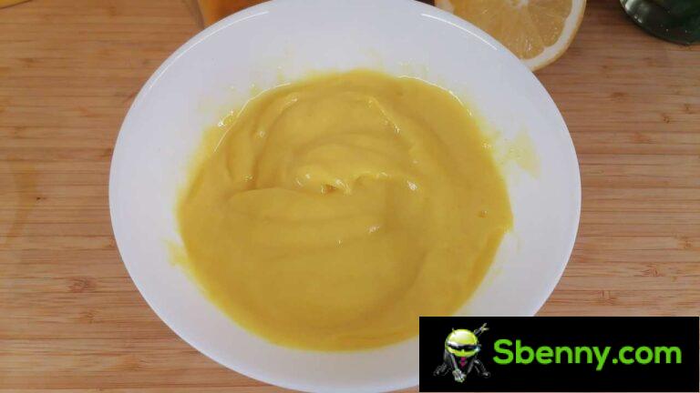 Custard without eggs, light and tasty