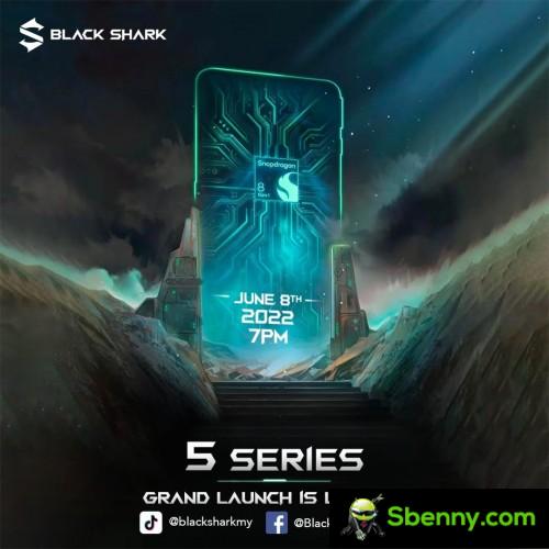 Black Shark 5, el lanzamiento global de 5 Pro está programado para el 8 de junio