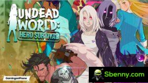 Undead World: Hero Survival Lista de níveis de heróis para maio de 2022