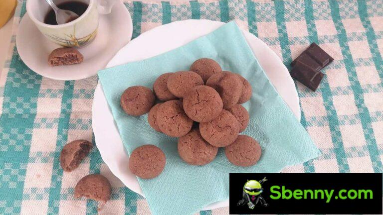 Cocoa biscuits, for a delicious breakfast