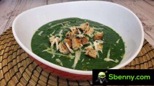 Cream of spinach: the recipe with an intense color and delicate flavor