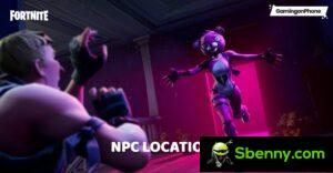 Fortnite Chapter 3 Season 2: all the locations of the NPCs and how to find them