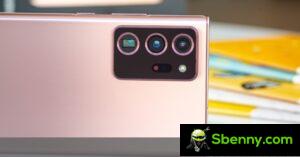 La serie Samsung Galaxy Note20 ottiene miglioramenti della fotocamera con l'aggiornamento di giugno 2022