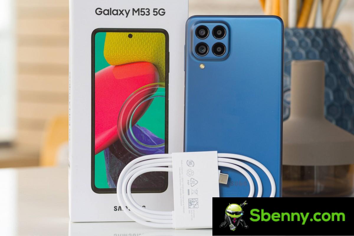 Samsung Galaxy M53 under review