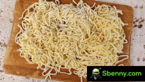 Troccoli, Rezept der typischen Pasta von Foggia