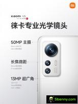 Informazioni sulla fotocamera Xiaomi 12S
