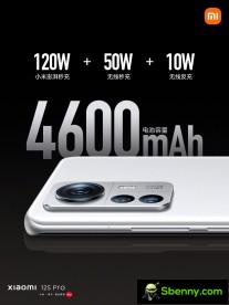 Xiaomi 12S Pro and 12S: same batteries and charge, longer battery life thanks to higher efficiency