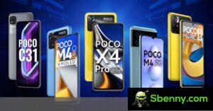 Flipkart has drastically reduced the prices of the Poco X4 Pro 5G, several M4 models and the C31