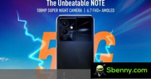 Infinix Note 12 Pro 5G announced with Dimensity 810 and 108MP camera, Note 12 5G tags together