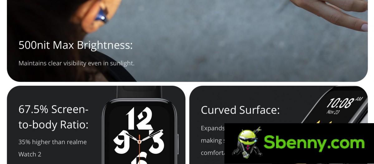 Realme enthüllt Watch 3, zwei Bluetooth-Headsets und einen PC-Monitor