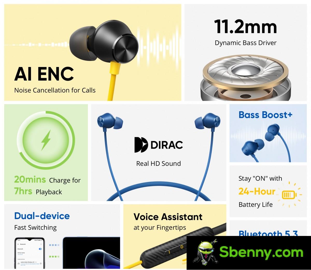 Realme enthüllt Watch 3, zwei Bluetooth-Headsets und einen PC-Monitor