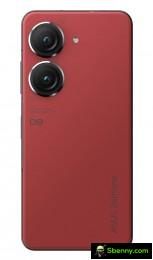 Asus Zenfone 9 in sunset red