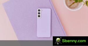 Introduced the Bora Purple coloring for the Samsung Galaxy S22, arriving on August 10th