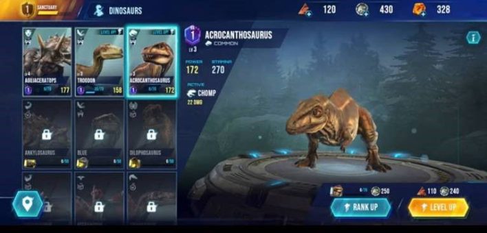 Jurassic Park mobile games update