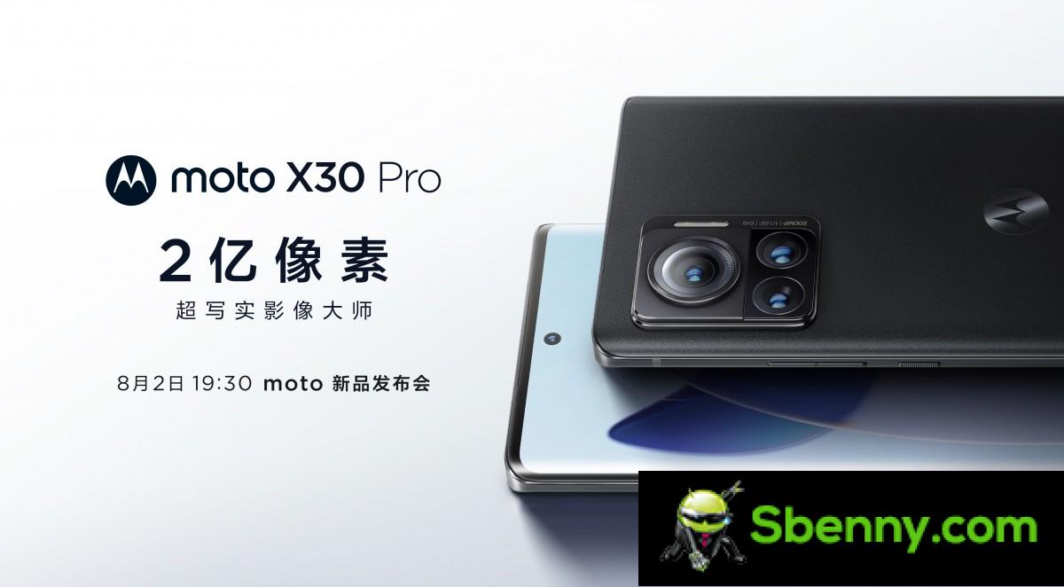 Moto Edge X30 Pro finally seems to be revealed in the official renderings