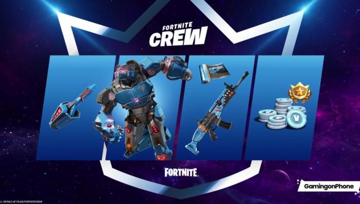 Fortnite Crew Mechanical Attack Commander Suit Cover