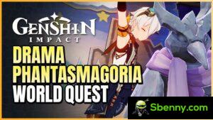 Genshin Impact: The Drama Phantasmagoria world quest Gwida u pariri
