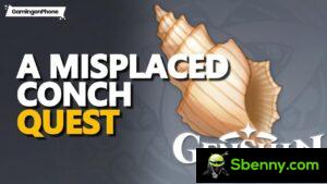 Impacto Genshin: The Misplaced Conch World Quest Guias e dicas