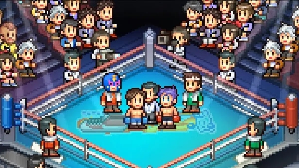 Pixel style boxing simulator