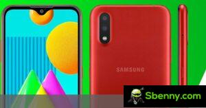 Samsung Galaxy M01 moved to Android 12, its latest major update